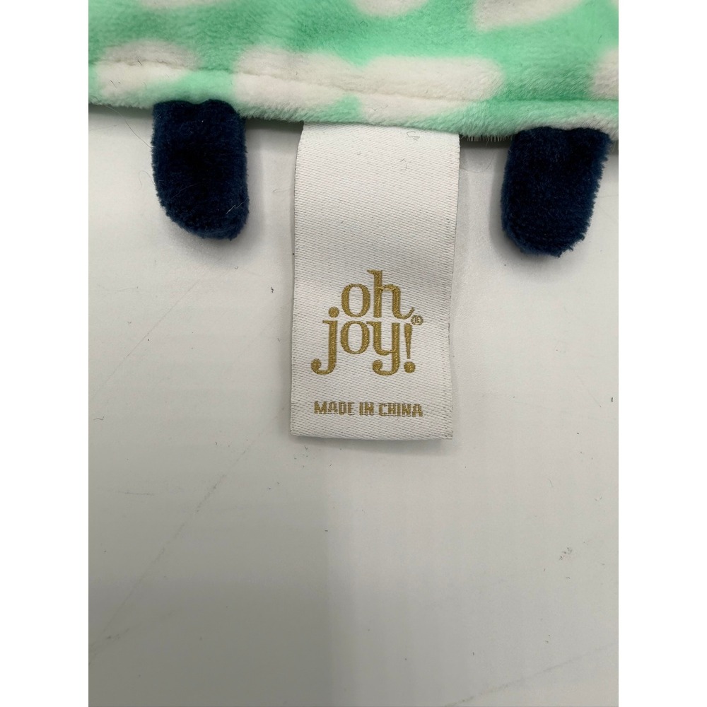 Oh Joy! Hedgehog Lovey Target Security Blanket Soother Green Blue - Picture 5 of 6